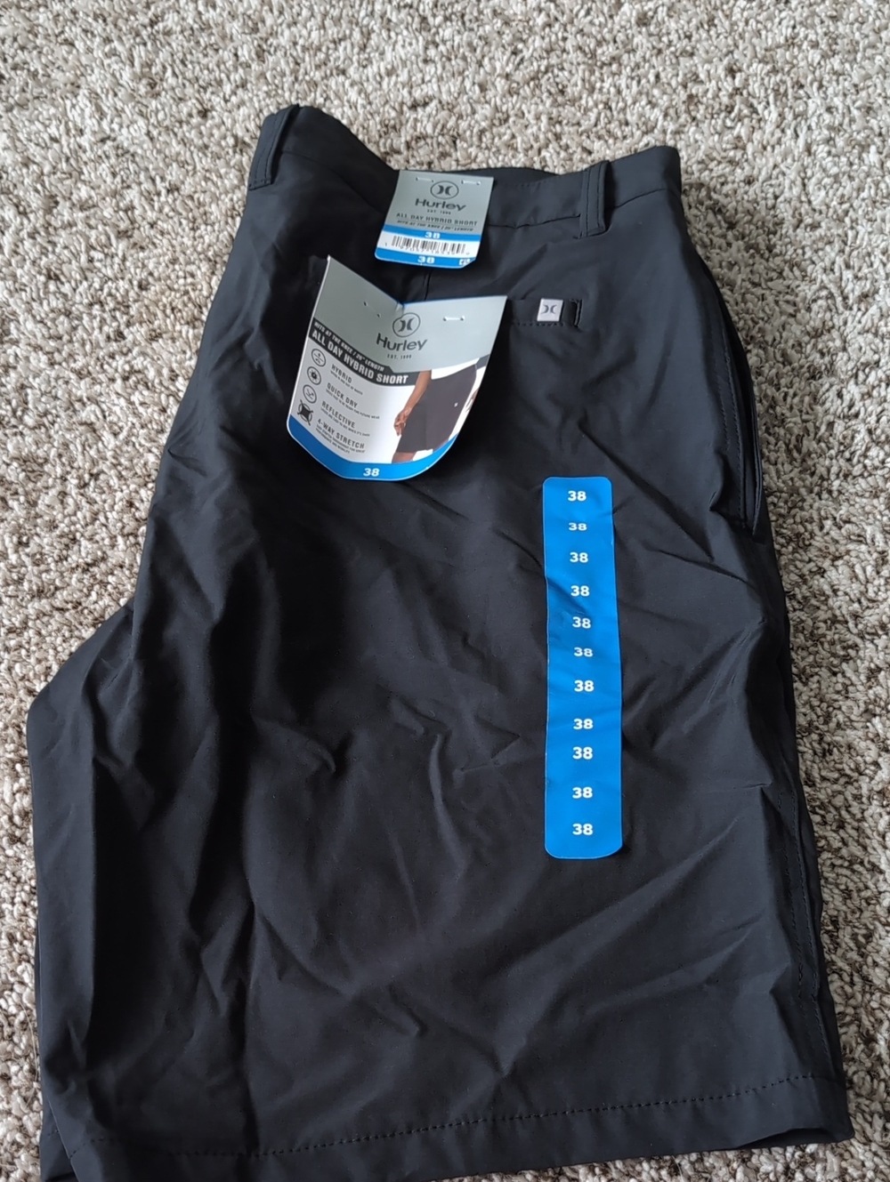 Hurley All Day Hybrid Short 38